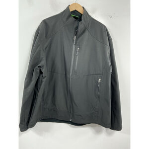 Mens Excellent Condition Stillwater Supply Co Zip Front Jacket XM-LS Black